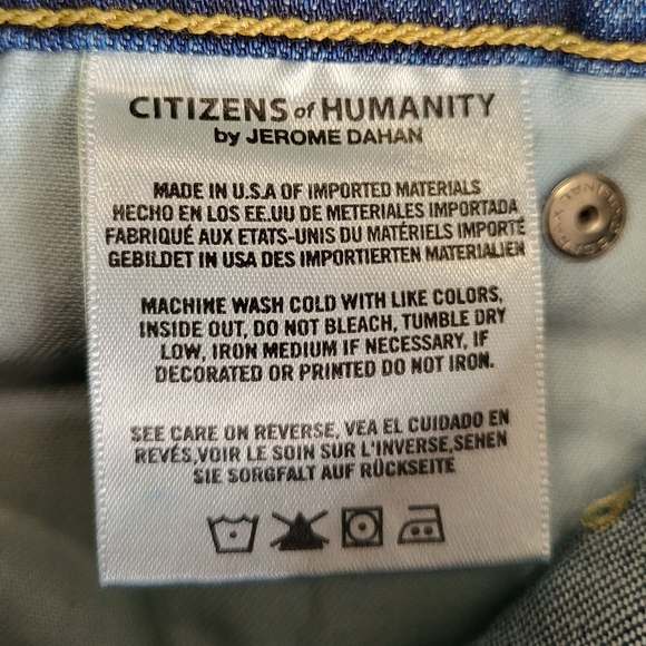 Citizens of Humanity Women's Petite Emannuelle Slim Boot Jeans. Size 26 - Picture 6 of 9